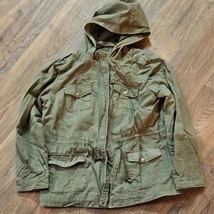 Rue21 Khaki Hooded Jacket